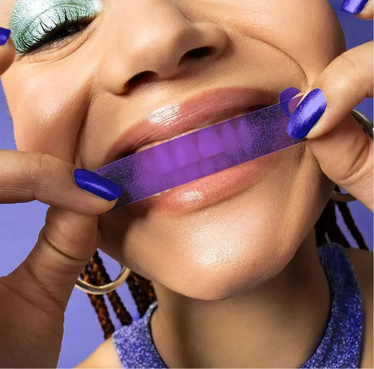 Purple Teeth Whitening Strips
